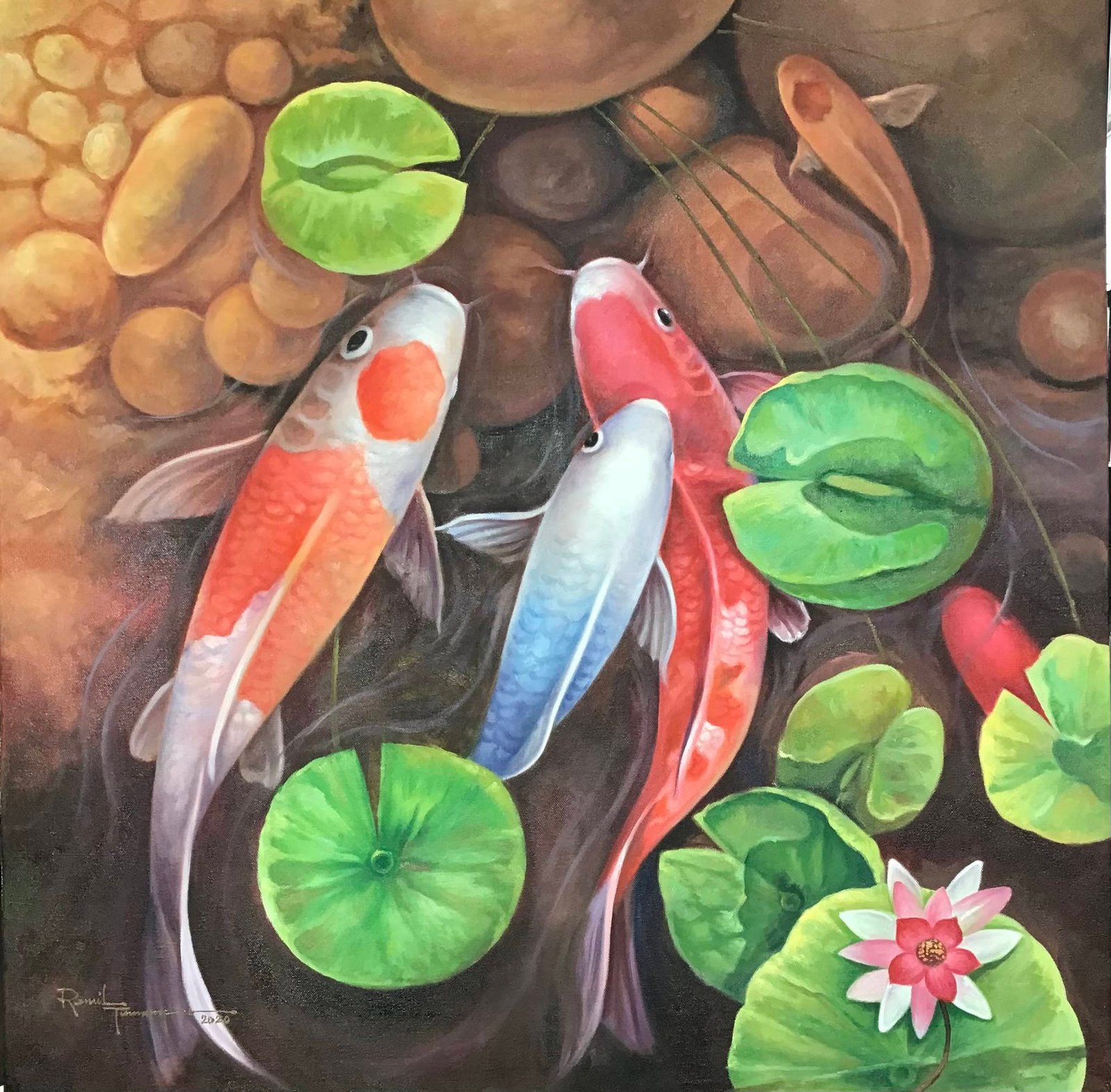Untitled oil painting