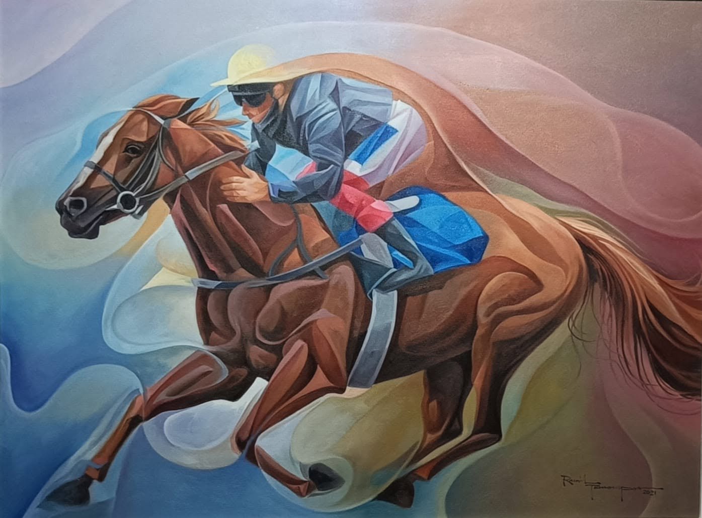 Untitled oil painting
