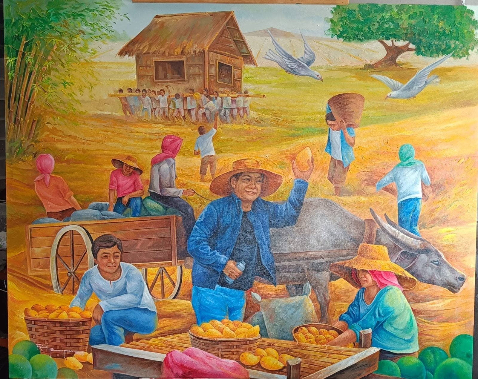 Untitled oil painting