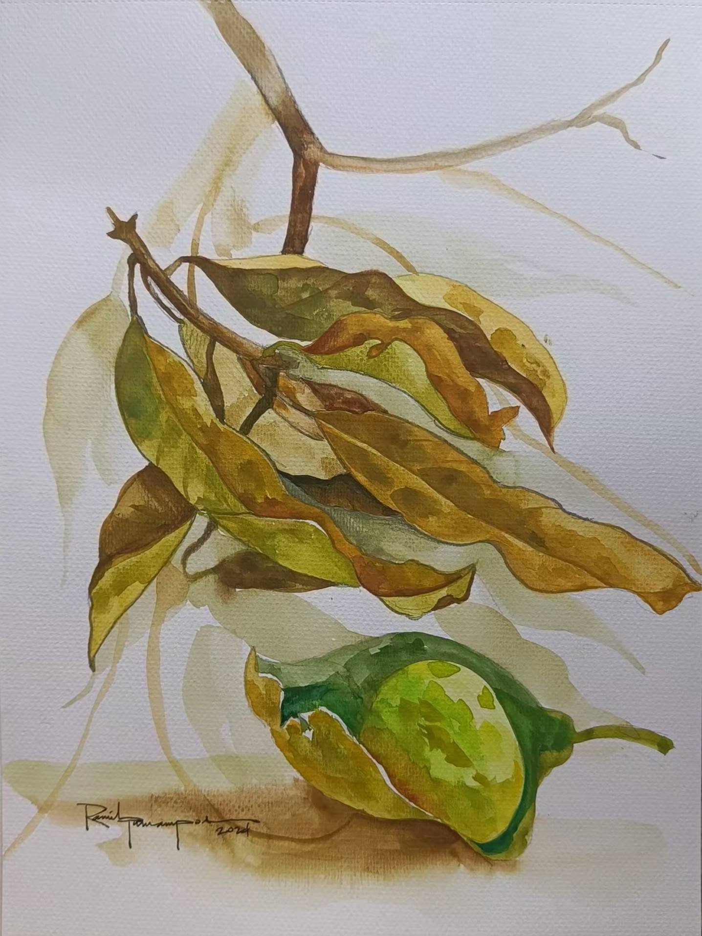 Untitled watercolor painting